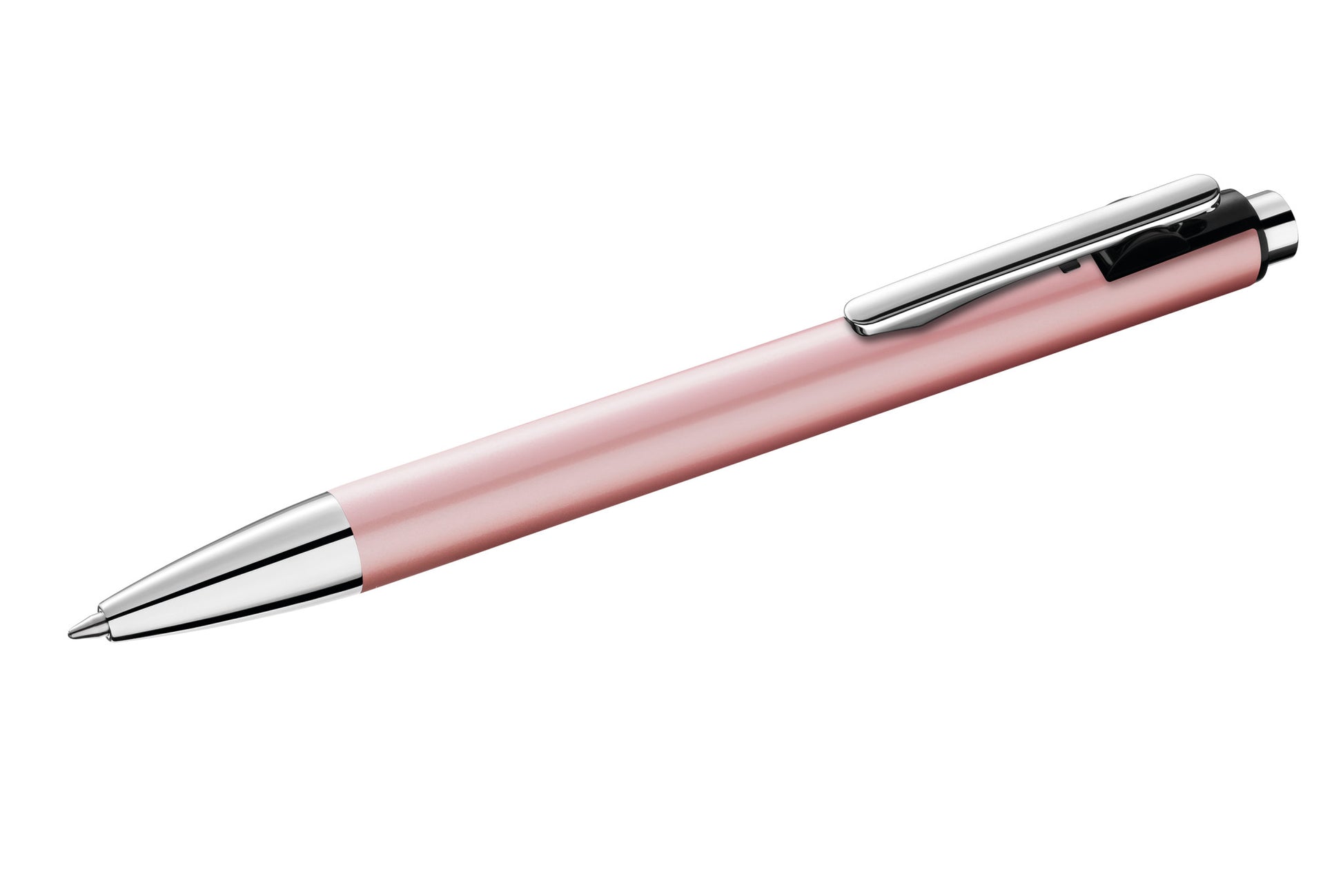 Pelikan Snap Kugelschreiber – Blau, Spitze 0,5 mm, Druck, Metall, Roségold, dokumentenecht, nachfüllbar