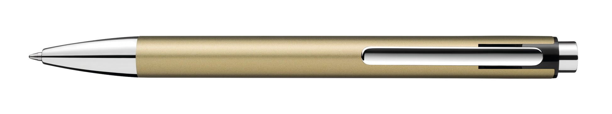 Pelikan Snap Metallic M Kugelschreiber – Blau, Medium, Druck, Metall, Gold, dokumentenecht, nachfüllbar