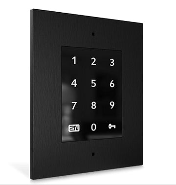 2N Tastatur Access Unit 2.0 Touch – 108×45×131 mm, schwarz, IP54