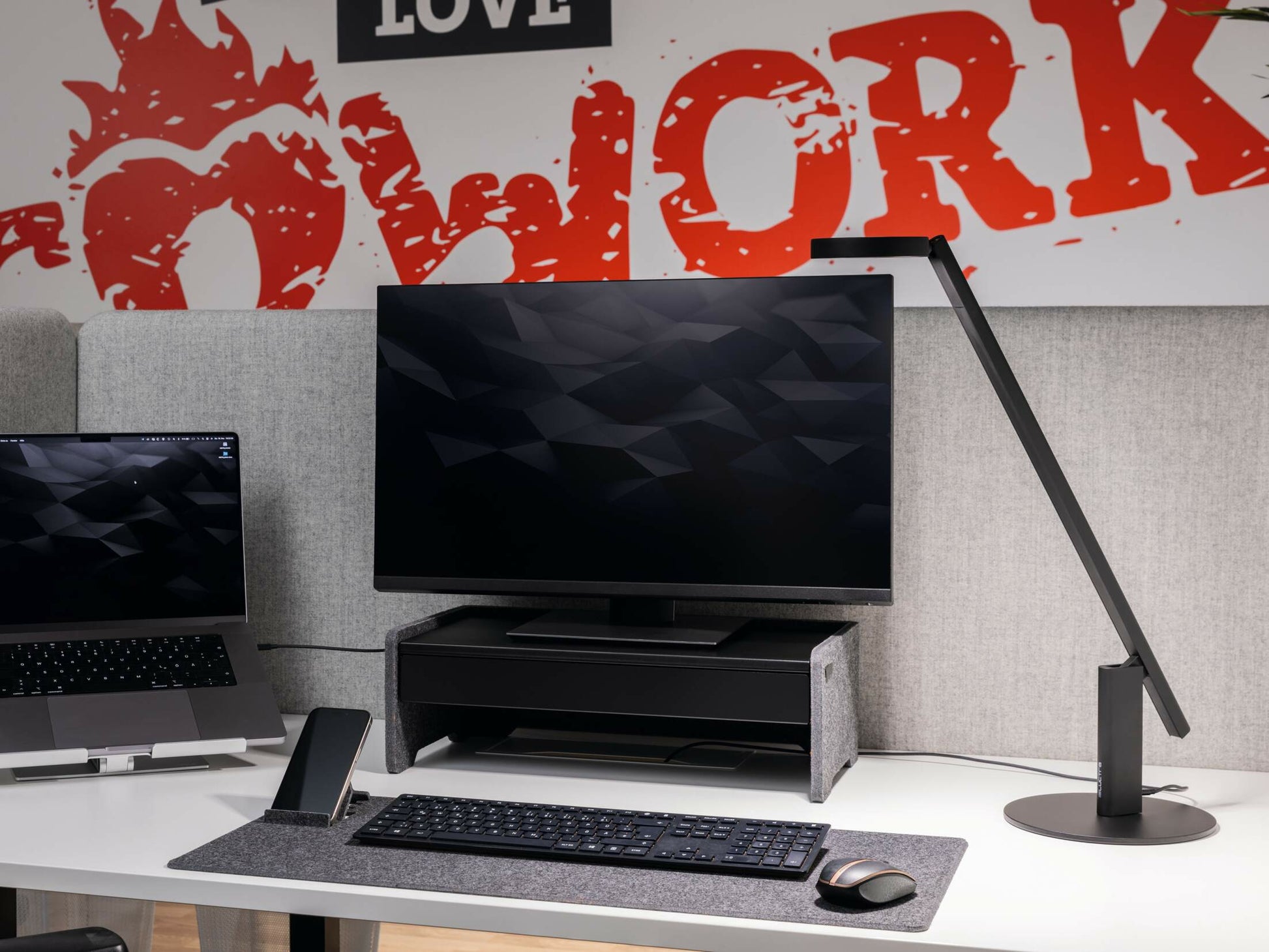 Durable EFFECT – Monitor-Tischständer – 1 Monitor – bis 10 kg/Monitor – höhenverstellbar – Anthrazit