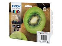 Epson Tintenpatronen-Multipack 202, CMYK, 5er-Pack – für Inkjetdrucker/Multifunktionsgeräte