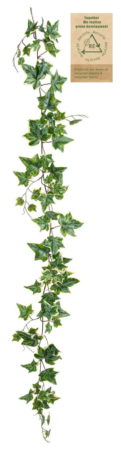 Botanic-Haus Girlande – 150 × 20 cm – Stoff & Kunststoff, mehrfarbig – 6-teilig