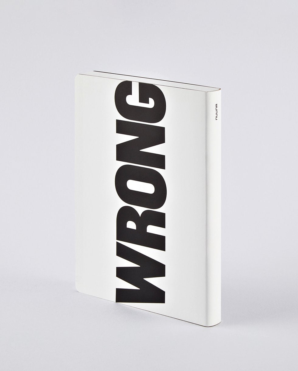 nuuna Notizbuch – 165 × 220 mm – 5 mm punktiert – 256 Seiten – 120 g/m² – Softcover, schwarz/weiss