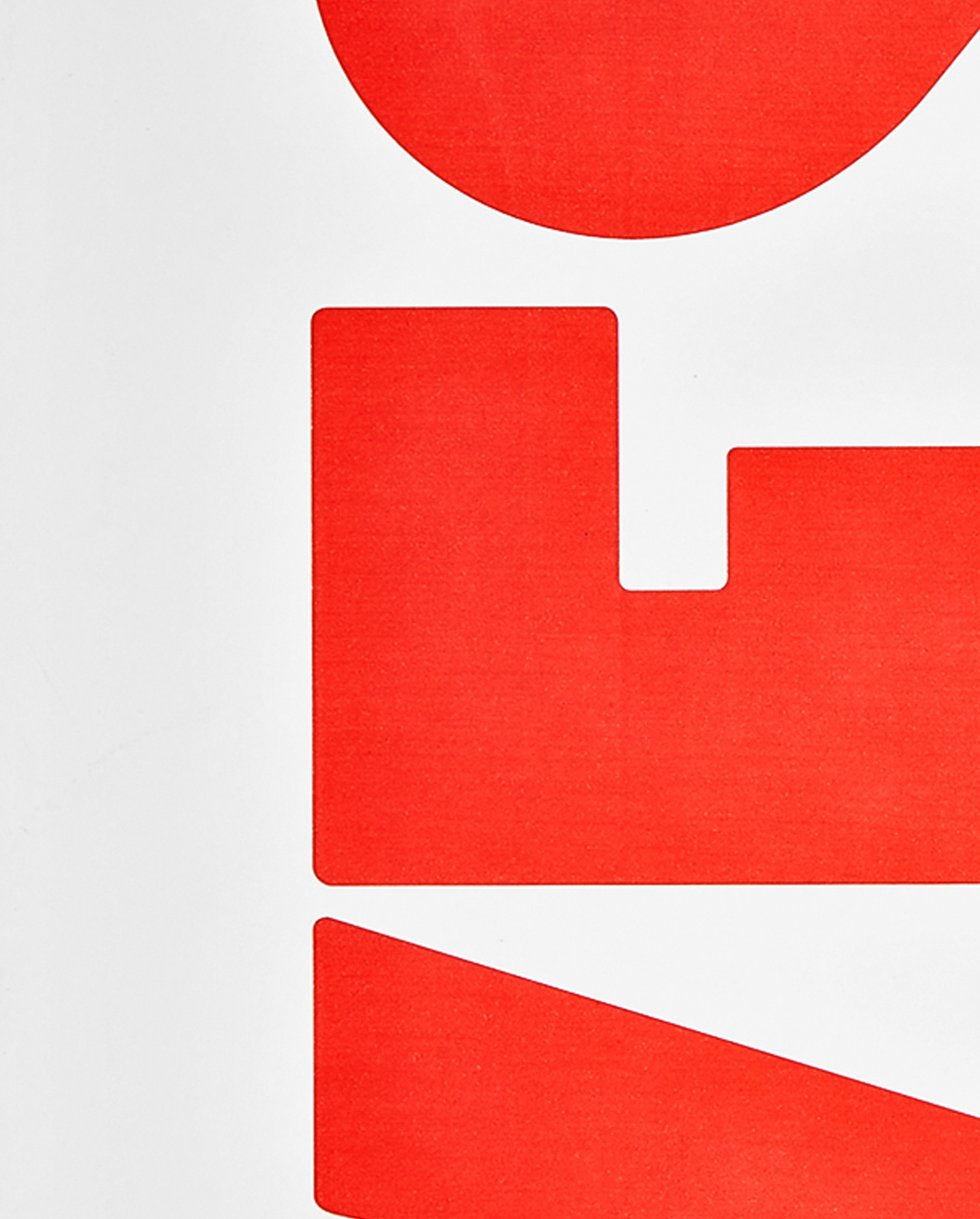 nuuna Notizbuch Graphic L, A5, 256 Seiten – rot, gelb