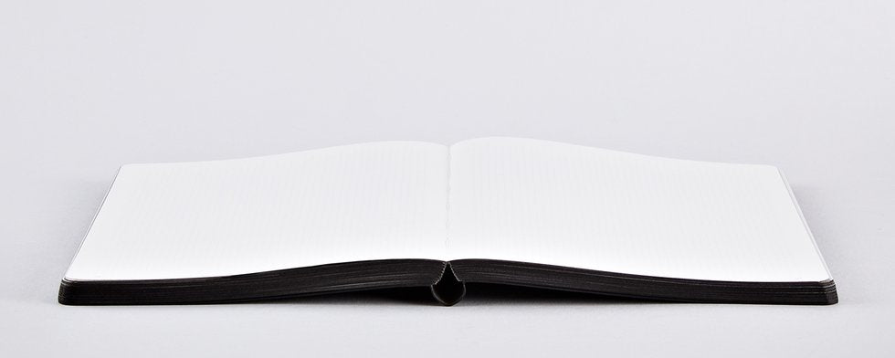 nuuna Notizbuch Voyager L, A5, 256 Seiten – schwarz