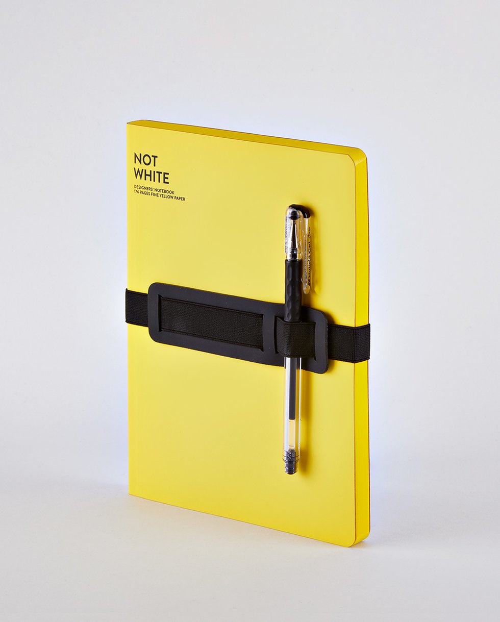nuuna Notizbuch A5, 176 Seiten – hellgelb