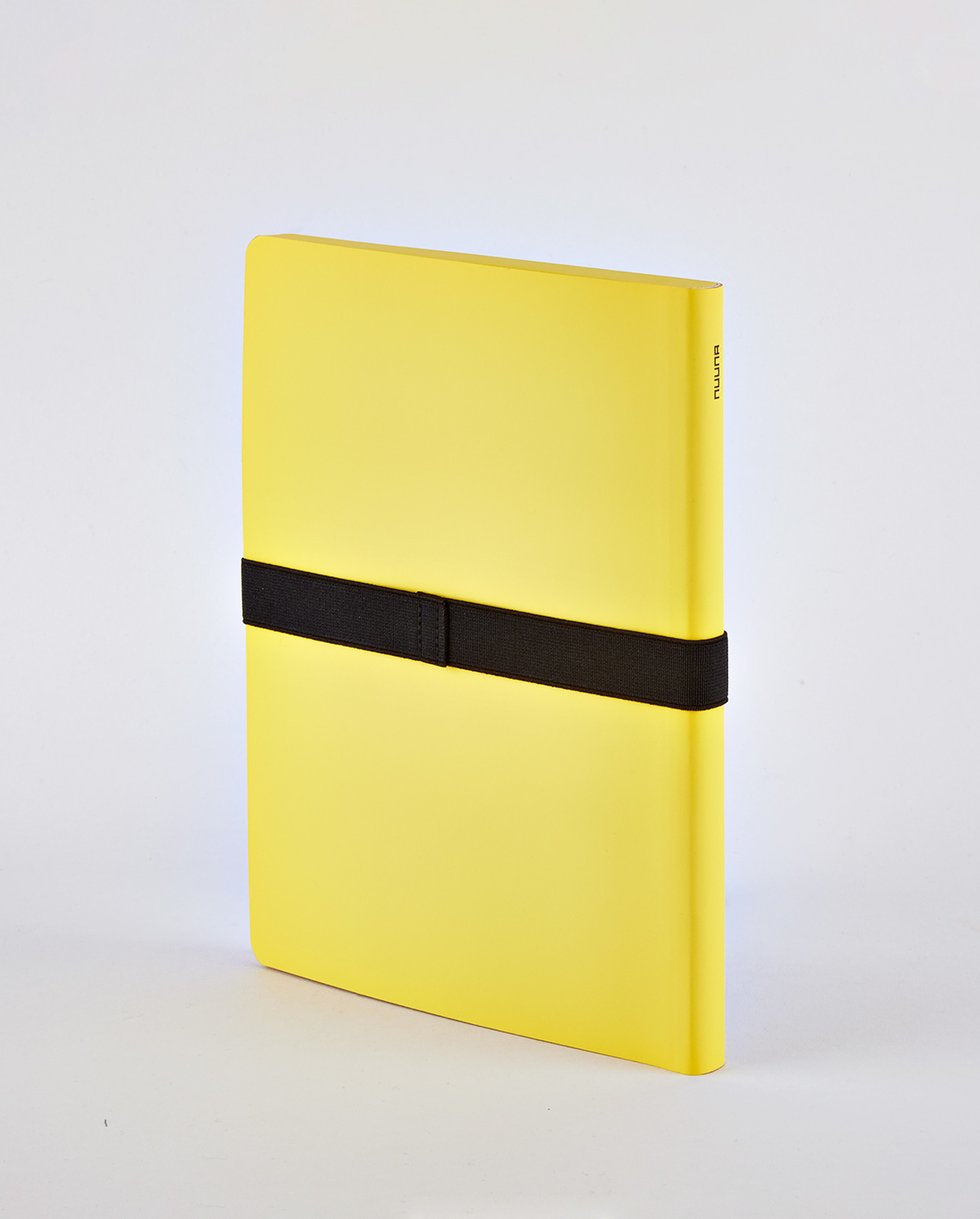 nuuna Notizbuch A5, 176 Seiten – hellgelb