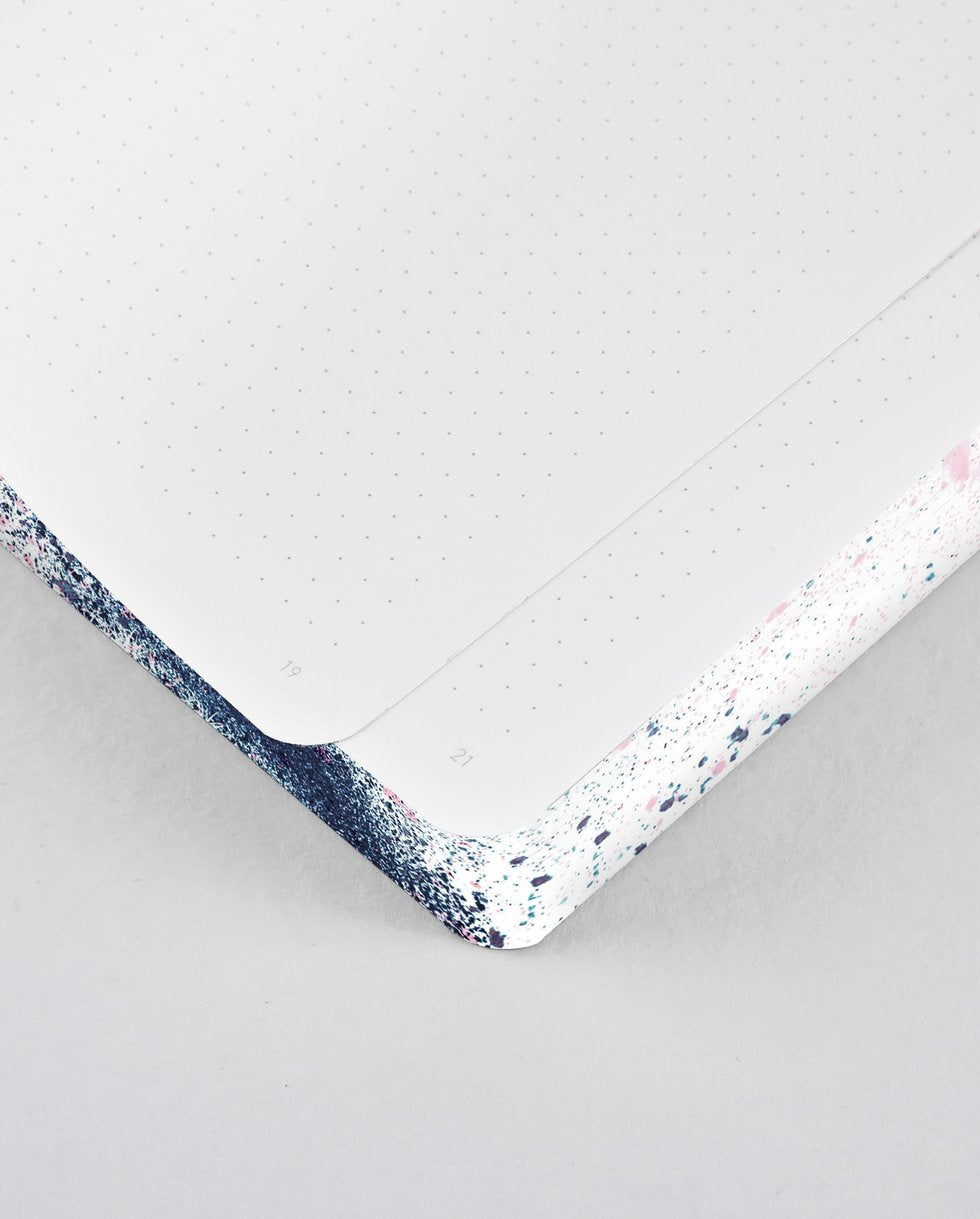 nuuna Notizbuch Composition L, A5, 256 Seiten – mehrfarbig