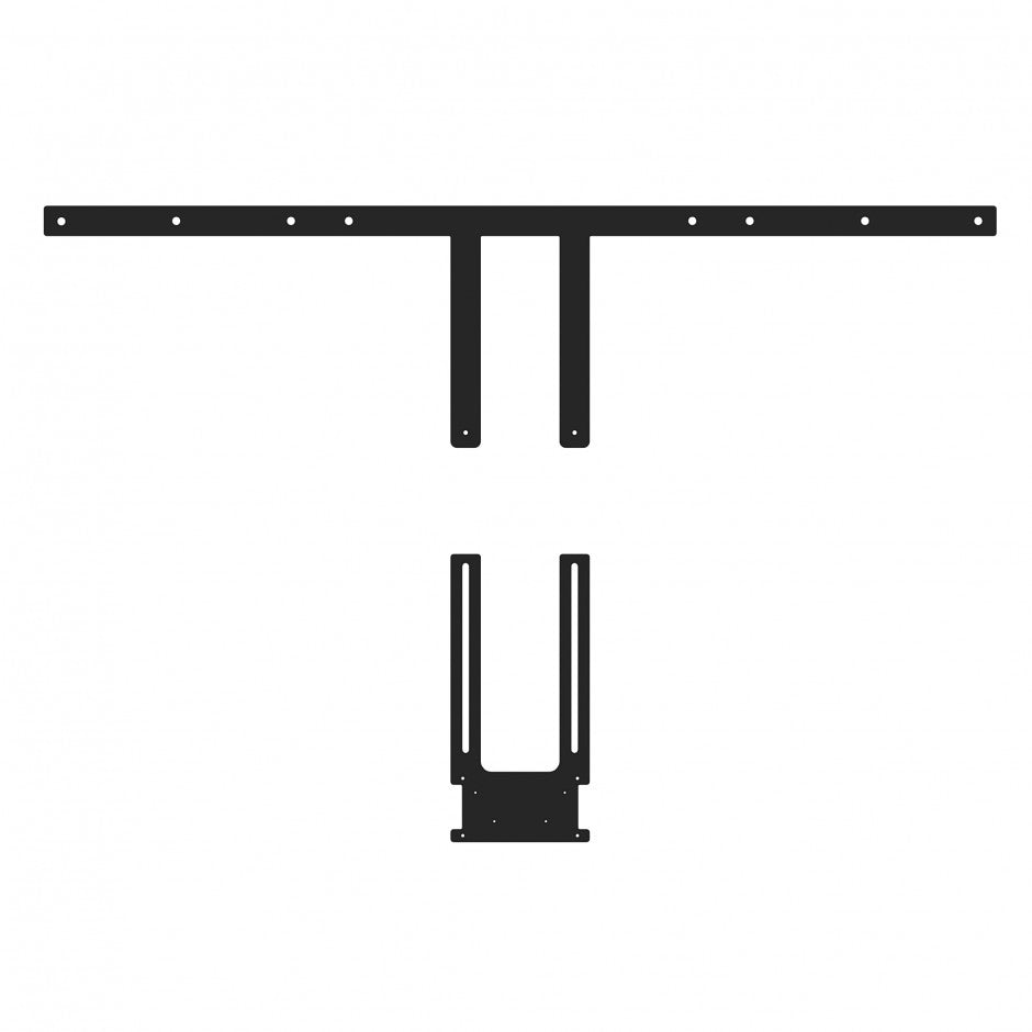 Hagor VESA-Adapter für Poly Studio, Poly Studio X50, 55–75" (140–191 cm), VESA bis 800 mm, 10 kg, Schwarz