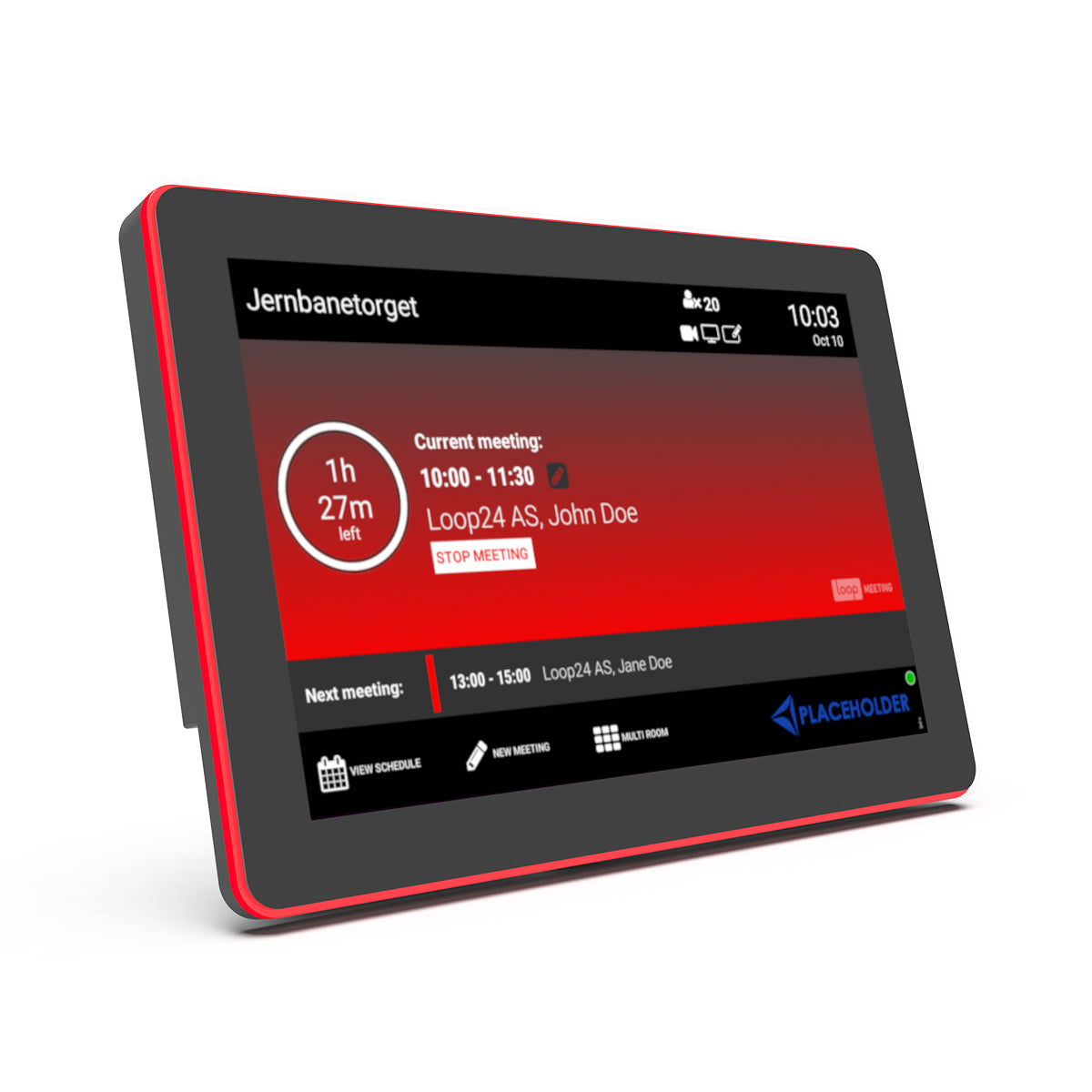 Loop24 LM-1056T – 10,1" Touchpanel – WXGA, PoE