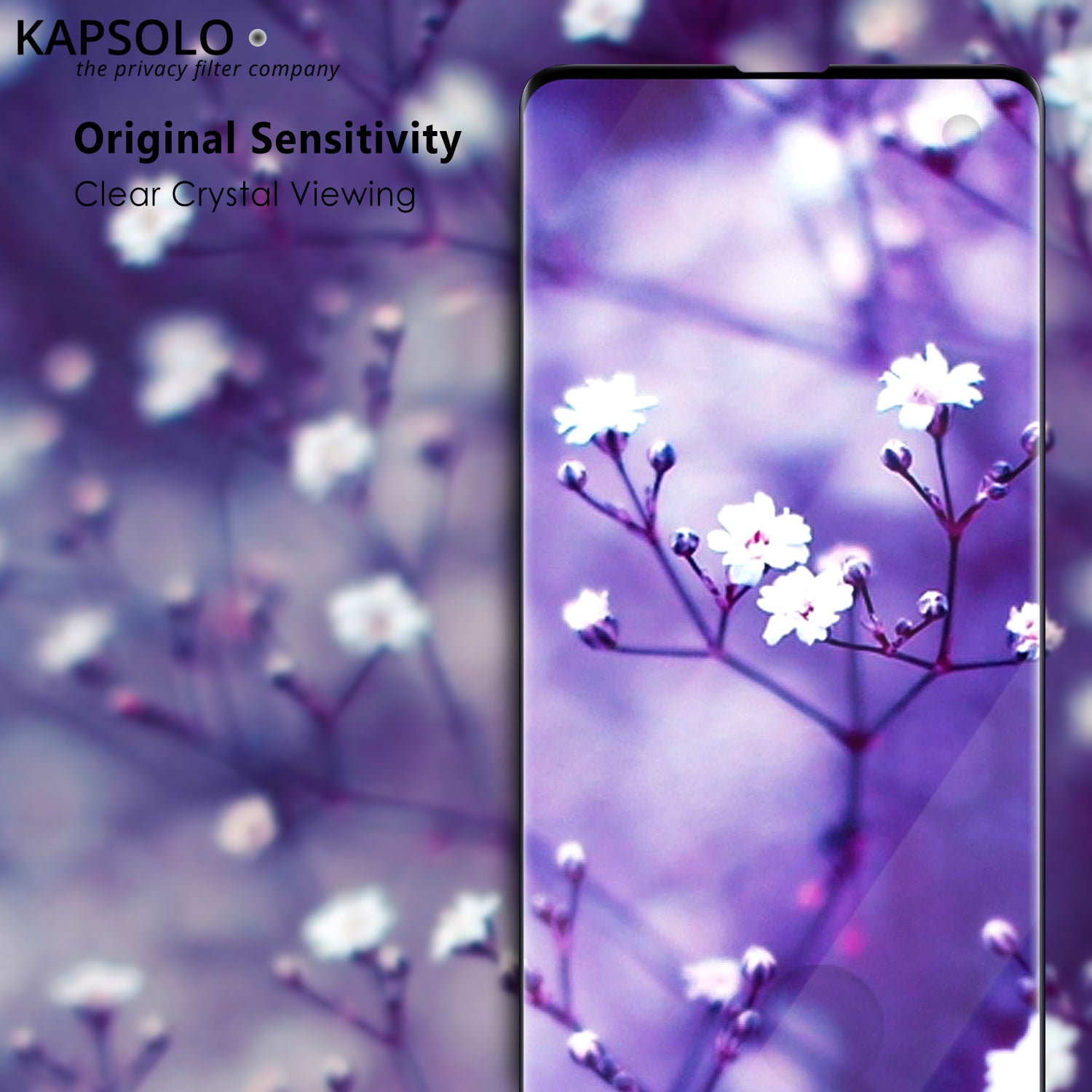 KAPSOLO Displayschutz (Panzerglas), 9H – für Galaxy Note 20 – mit Applikator