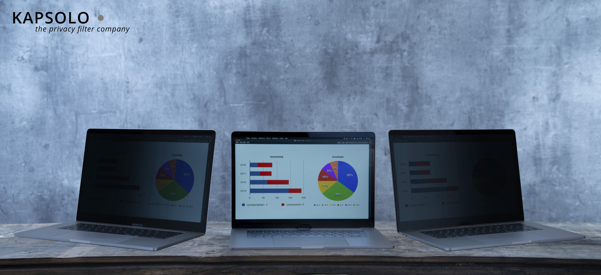 KAPSOLO Displayschutz für 12,5" (31,8 cm) Wide 16:9 Laptops