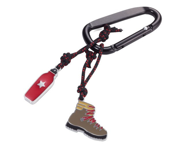 TROIKA Schlüsselanhänger Schuh – mit Karabiner, Aluminium/Kunststoff, Mehrfarbig