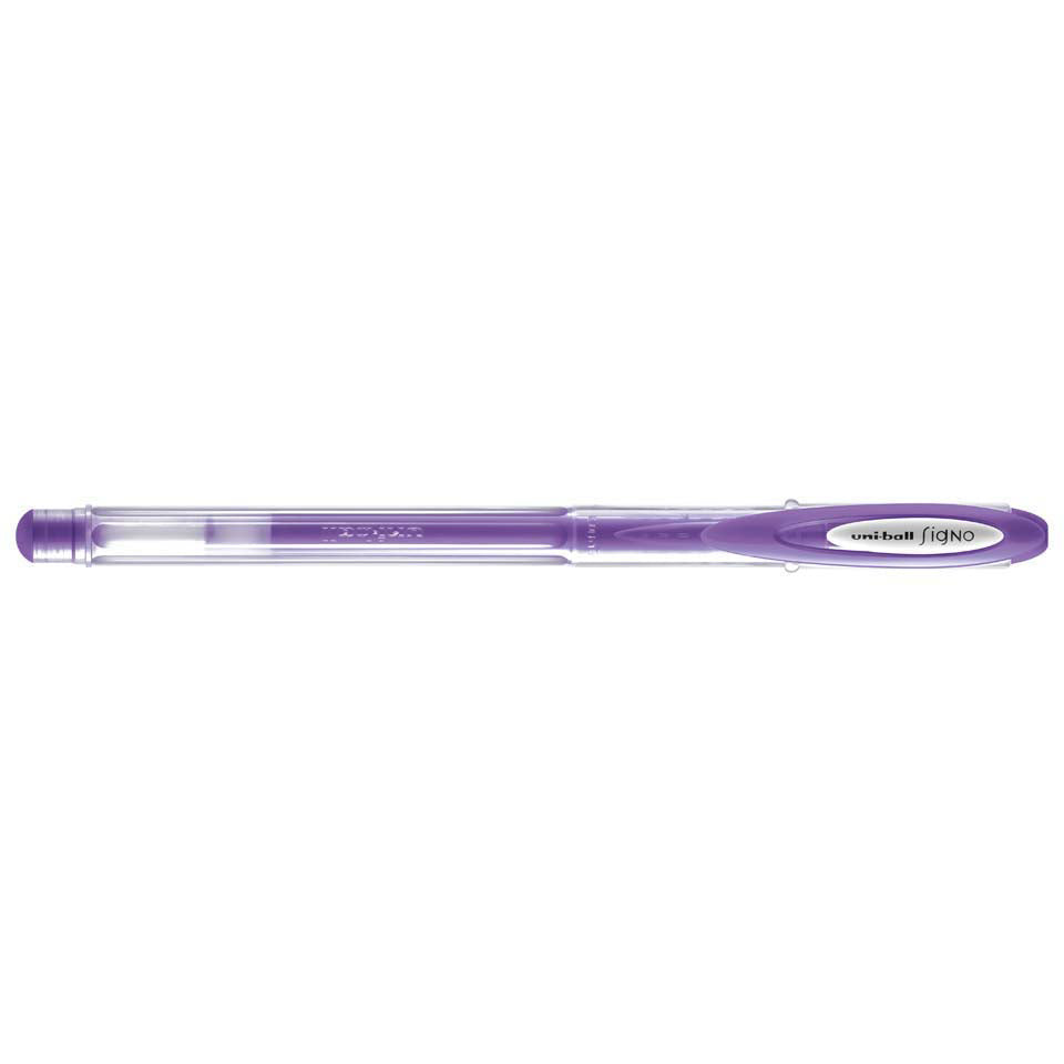 Uni-Ball Signo Angelic UM-120AC Gelschreiber, Druckmechanik – Violett, Spitze 0,7 mm
