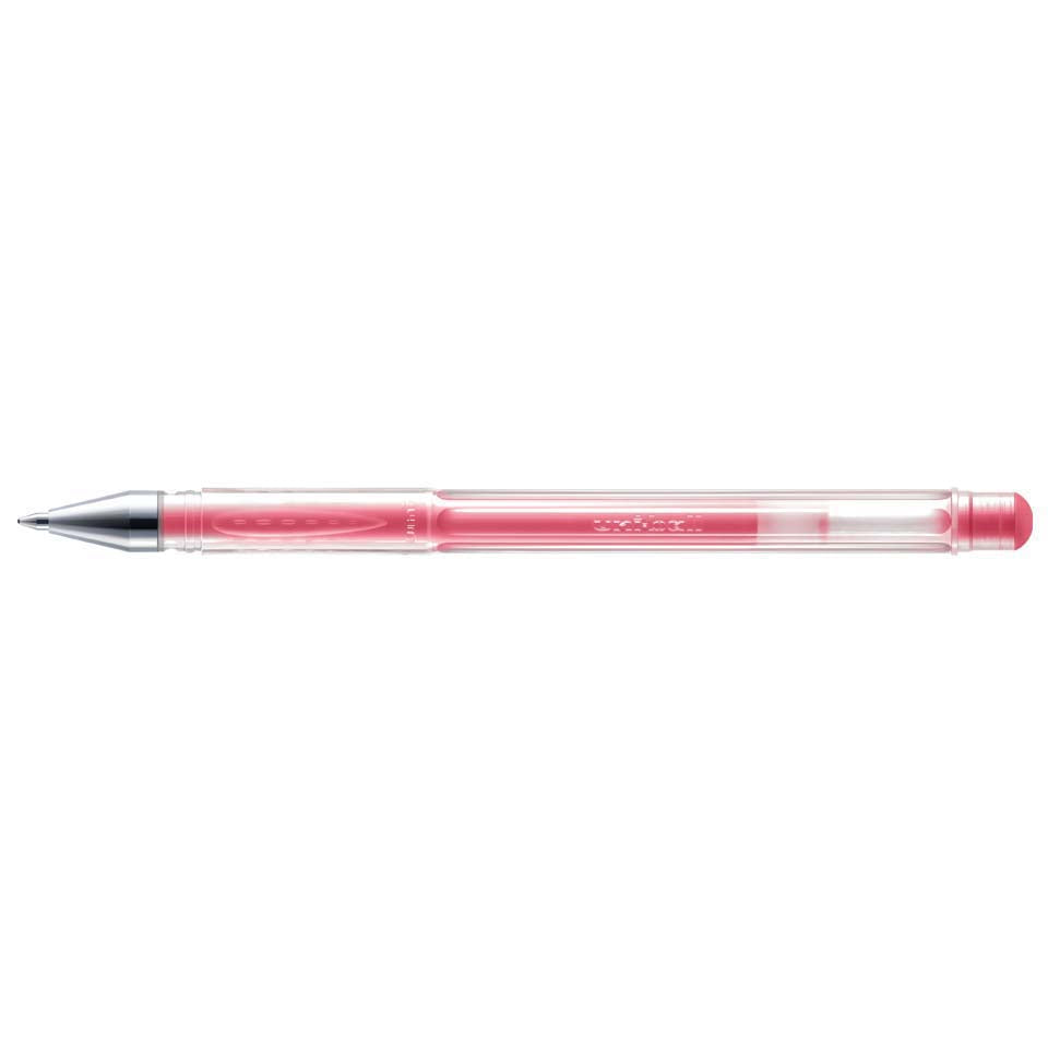 Uni-Ball Signo Noble Metal Gelschreiber – Rot, Spitze 0,7 mm, Metallic