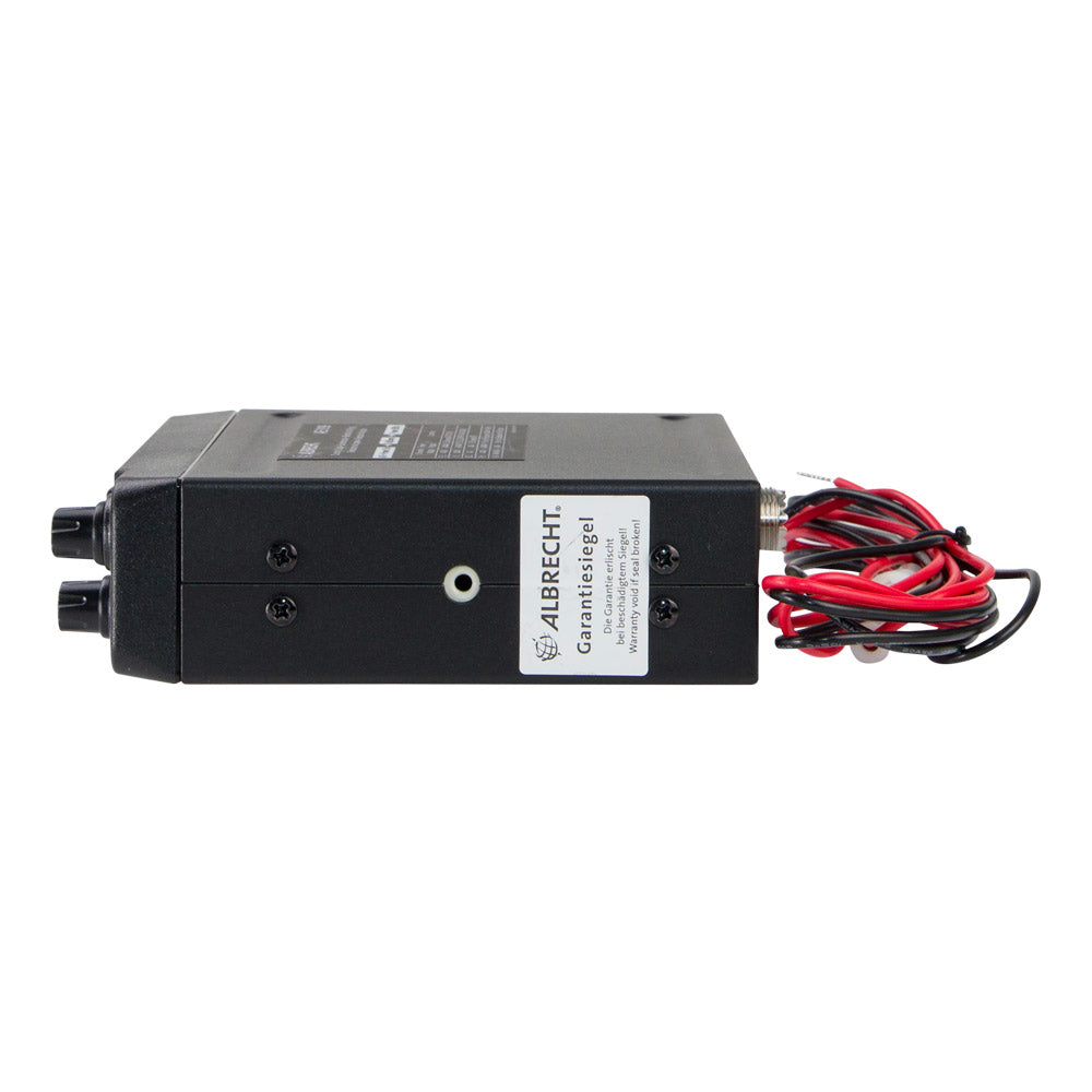 Albrecht AE 6199 – Auto-CB-Funkgerät, 26,565–27,405 MHz, 12 V, mit Mikrofon, Schwarz