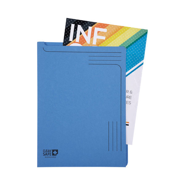 Exacompta Sammelmappe für A4, Karton, Blau