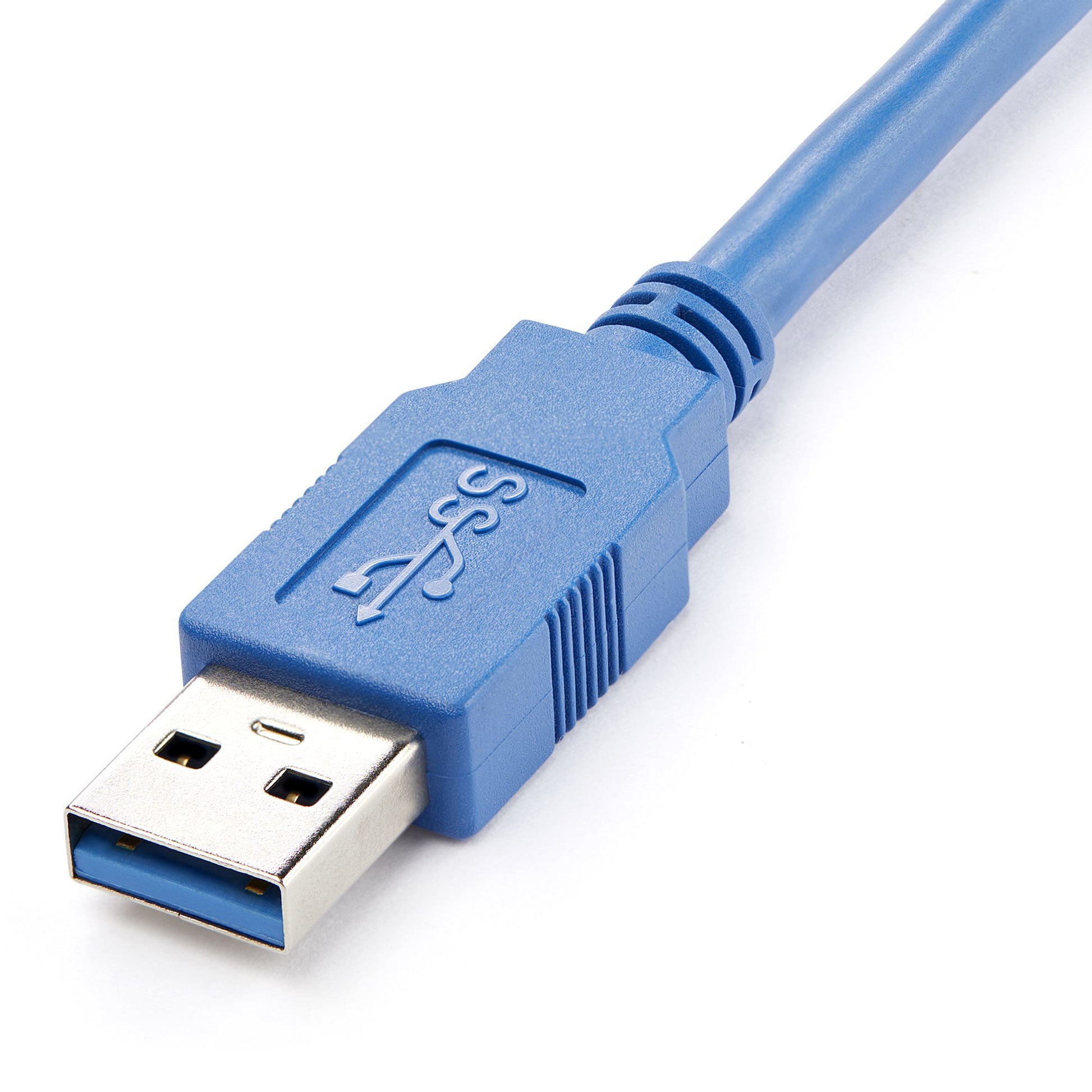 StarTech.com USB-A Verlängerungskabel (Stecker auf Buchse) – USB 3.2 Gen 1 – 1,5 m – Abgewinkelt – Blau