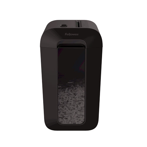 Fellowes Powershred LX65 – Aktenvernichter, DIN P-4, Partikelschnitt 4 × 40 mm, 10 Blatt, 22 l