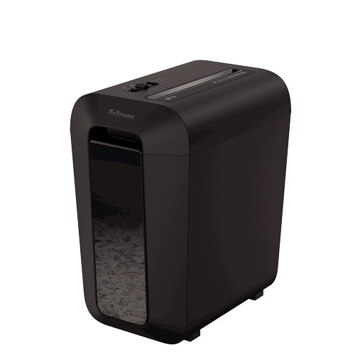 Fellowes Powershred LX65 – Aktenvernichter, DIN P-4, Partikelschnitt 4 × 40 mm, 10 Blatt, 22 l