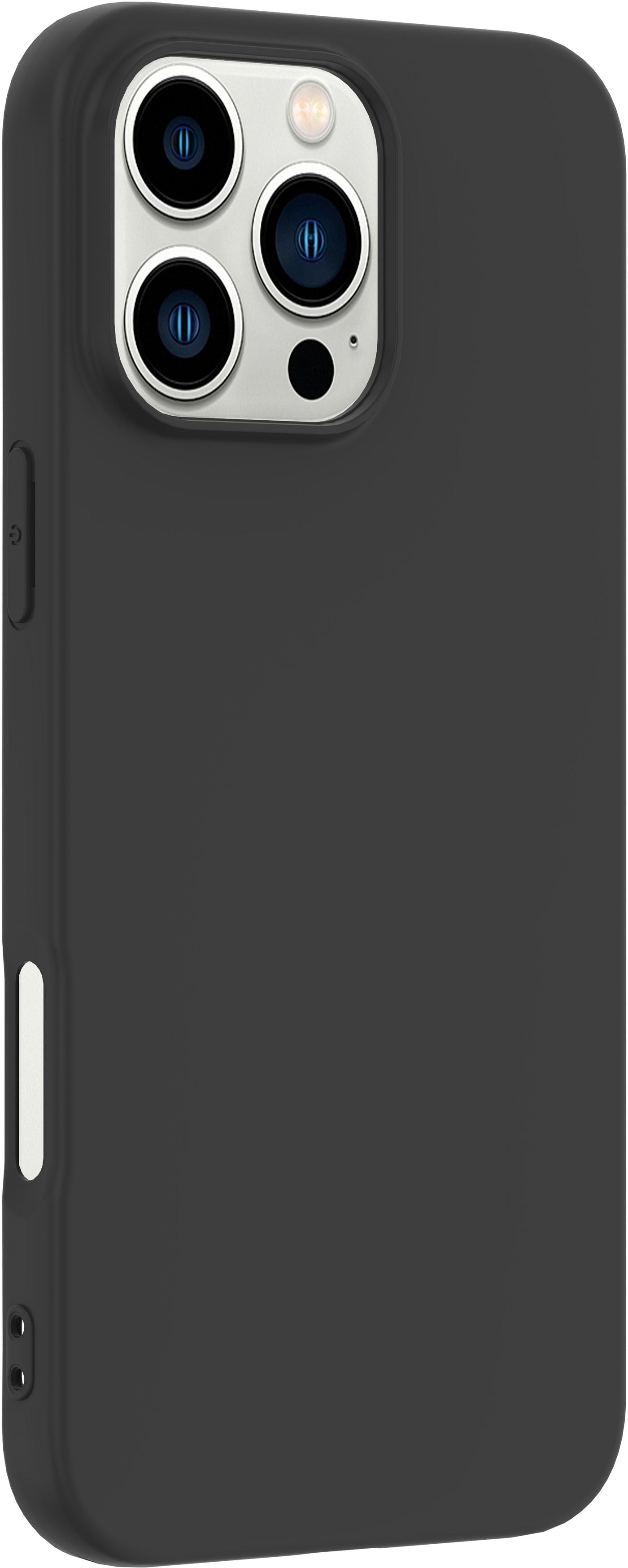 eSTUFF INFINITE (GRS) VIENNA Backcover – für Apple iPhone 16 Pro, TPU, Schwarz, GRS