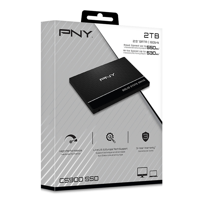PNY CS900 2 TB – 2,5" SATA III SSD