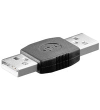 DeLOCK USB-Adapter USB-A auf USB-A – USB 2.0 (480 Mbit/s) – Schwarz