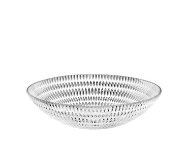 Nachtmann Salatschüssel – 2,7 l, Ø 30 cm, H 8,3 cm, Kristallglas, Transparent, spülmaschinenfest