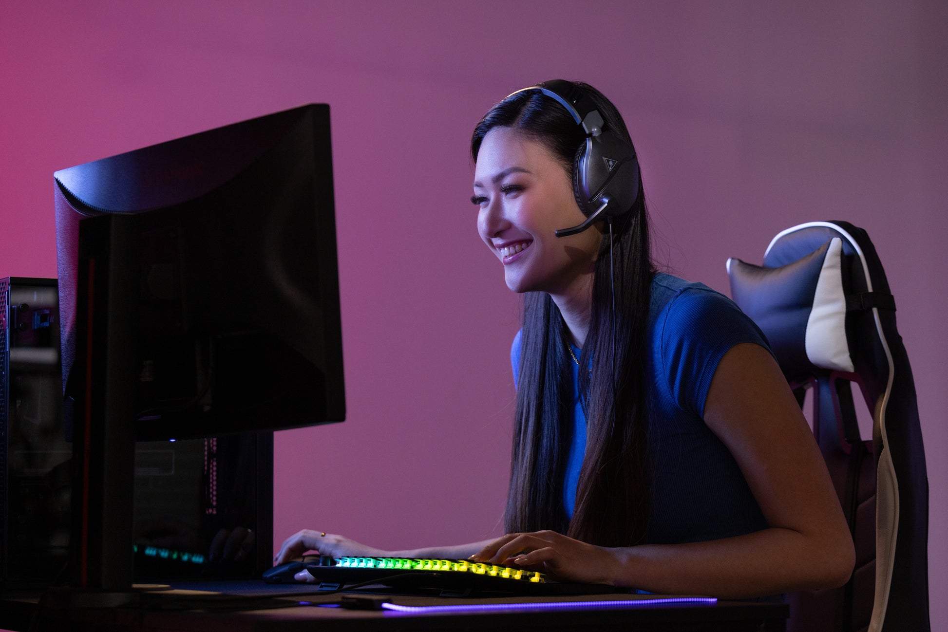Turtle Beach Recon 70 Gaming-Headset – Over-Ear, Stereo, Kabelgebunden, 3,5 mm Klinke, Schwarz