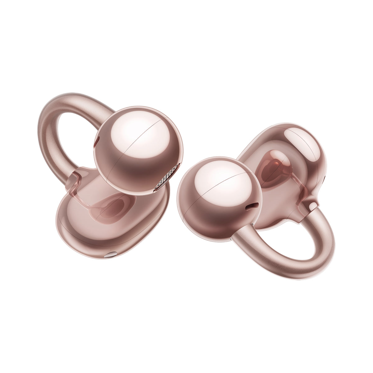 Huawei FreeClip – In-Ear True Wireless, IP54, 36 h, Kabelloses Laden, Roségold