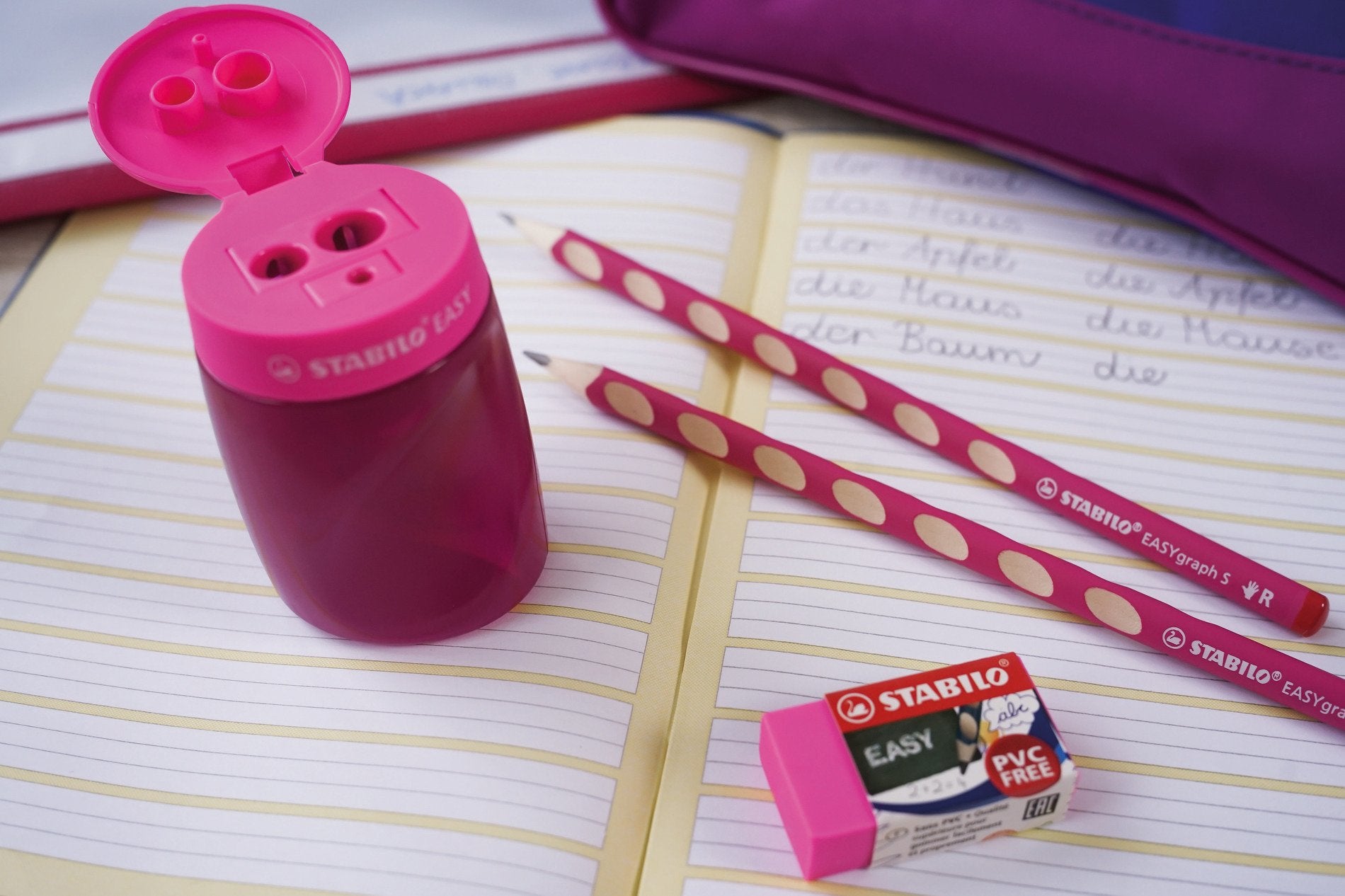 STABILO EASYgraph S Bleistift HB, dreikantig, mit Griffmulden