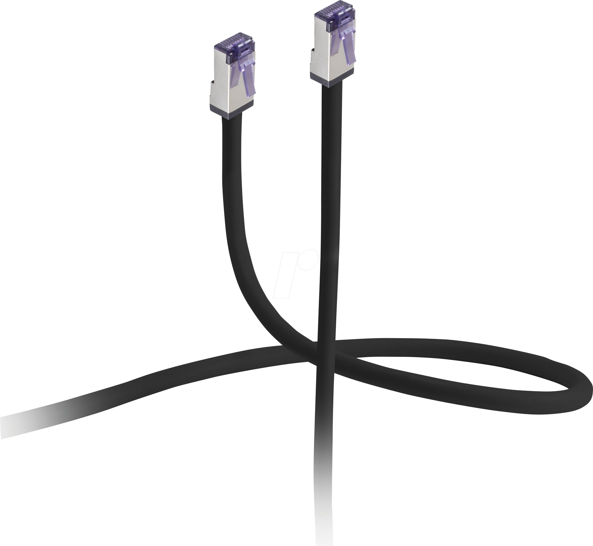 Flexline FL31-28485 Patchkabel – Cat6a S/FTP, 30 m, Schwarz, RJ-45