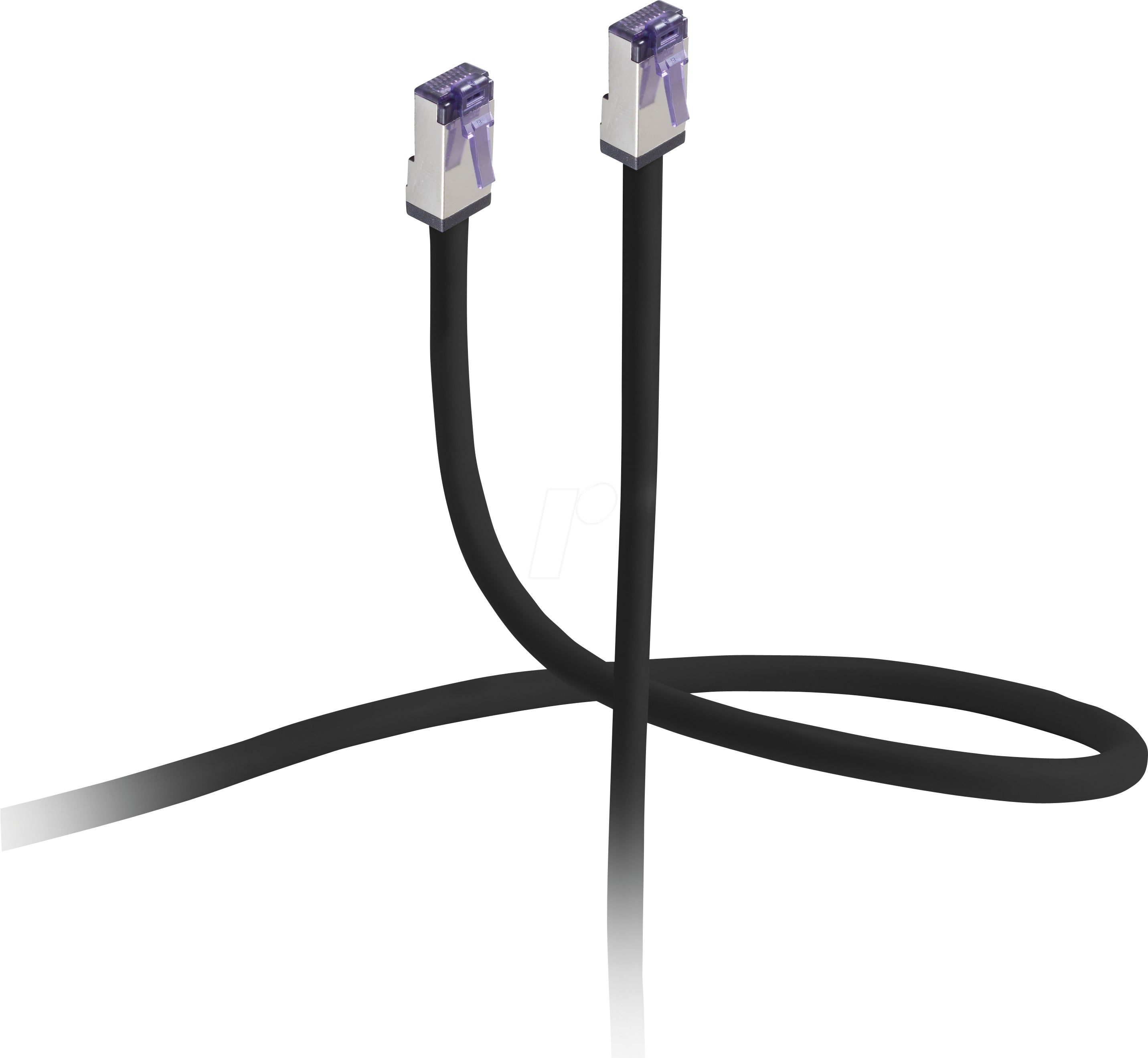 Flexline FL31-28485 Patchkabel – Cat6a S/FTP, 30 m, Schwarz, RJ-45