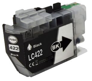 Peach LC-422BK Schwarz Tintenpatrone (Kompatibel) – 550 Seiten – für Brother LC-422BK