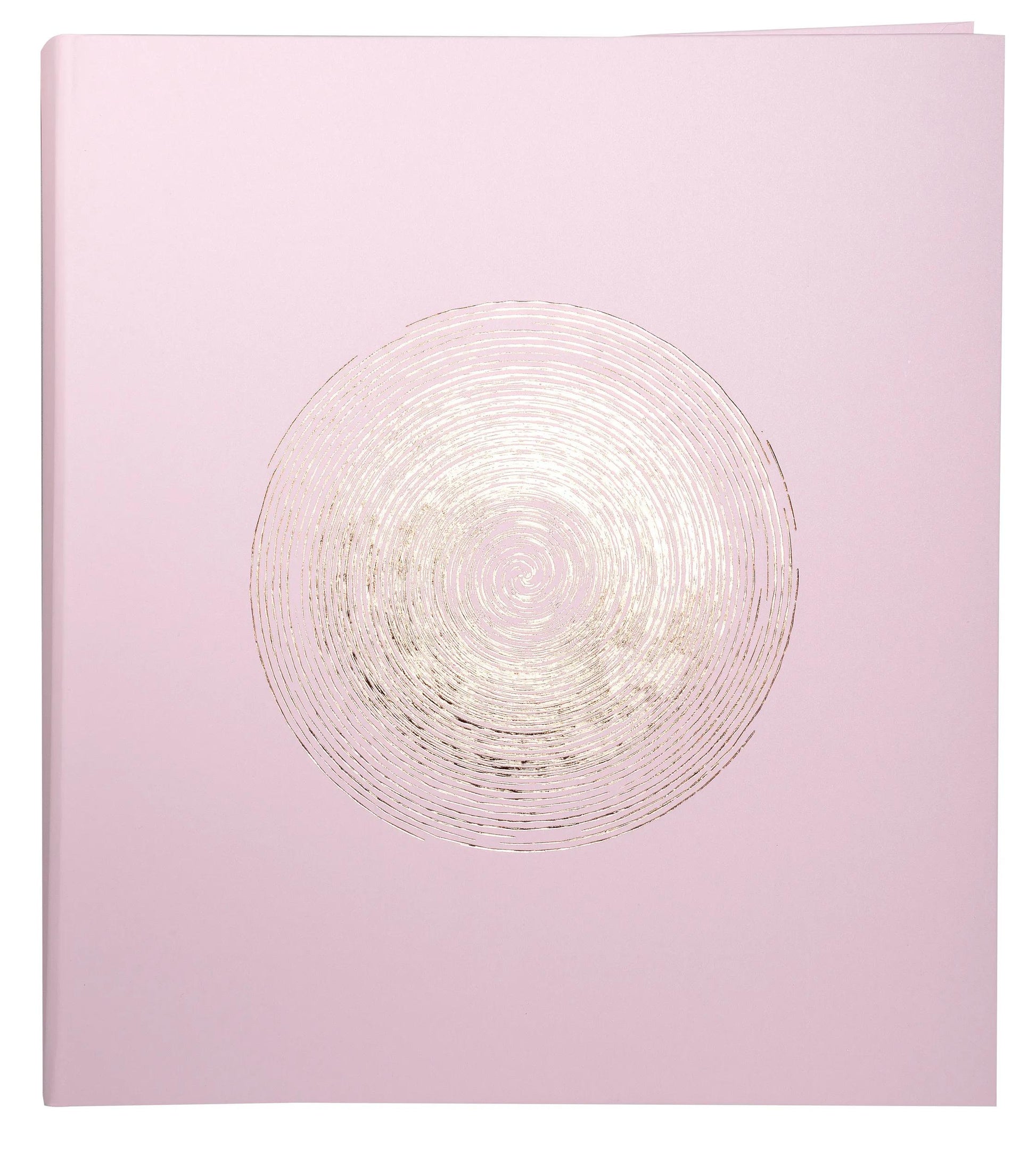 Exacompta Ellipse – Fotobuch, gebunden, 60 Seiten, weiss, 29 × 32 cm, Karton, rosa, mit Pergamin