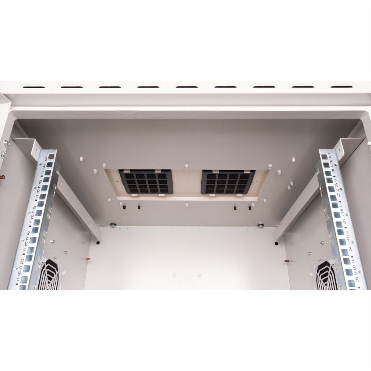 ROLINE Pro – 19" Wandverteiler 7U, IP55, abschliessbar, 600 × 600 × 510 mm, lichtgrau, Stahl