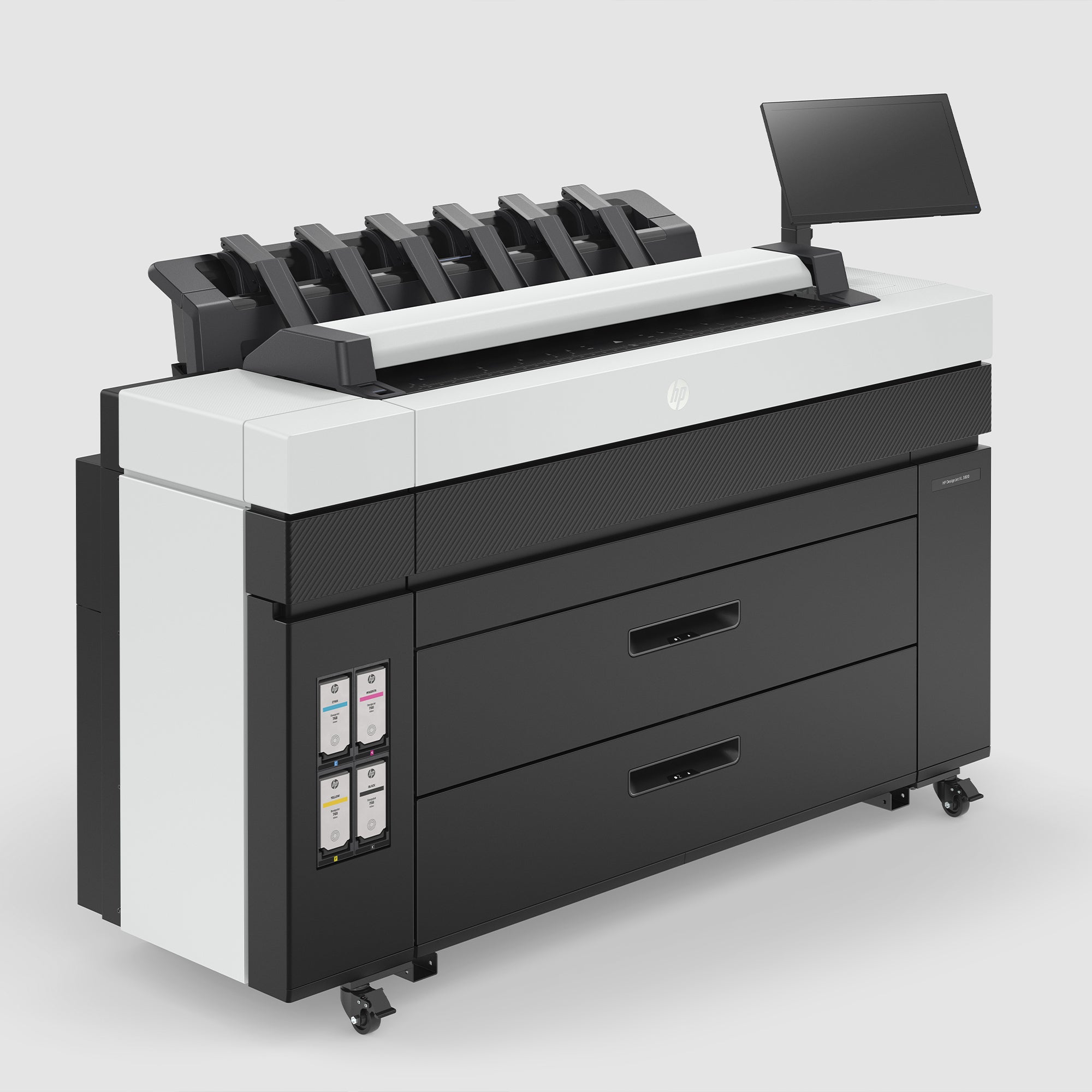 HP DESIGNJET XL 3800 PS – Farbiger Tintenstrahl-MFP, 3-in-1