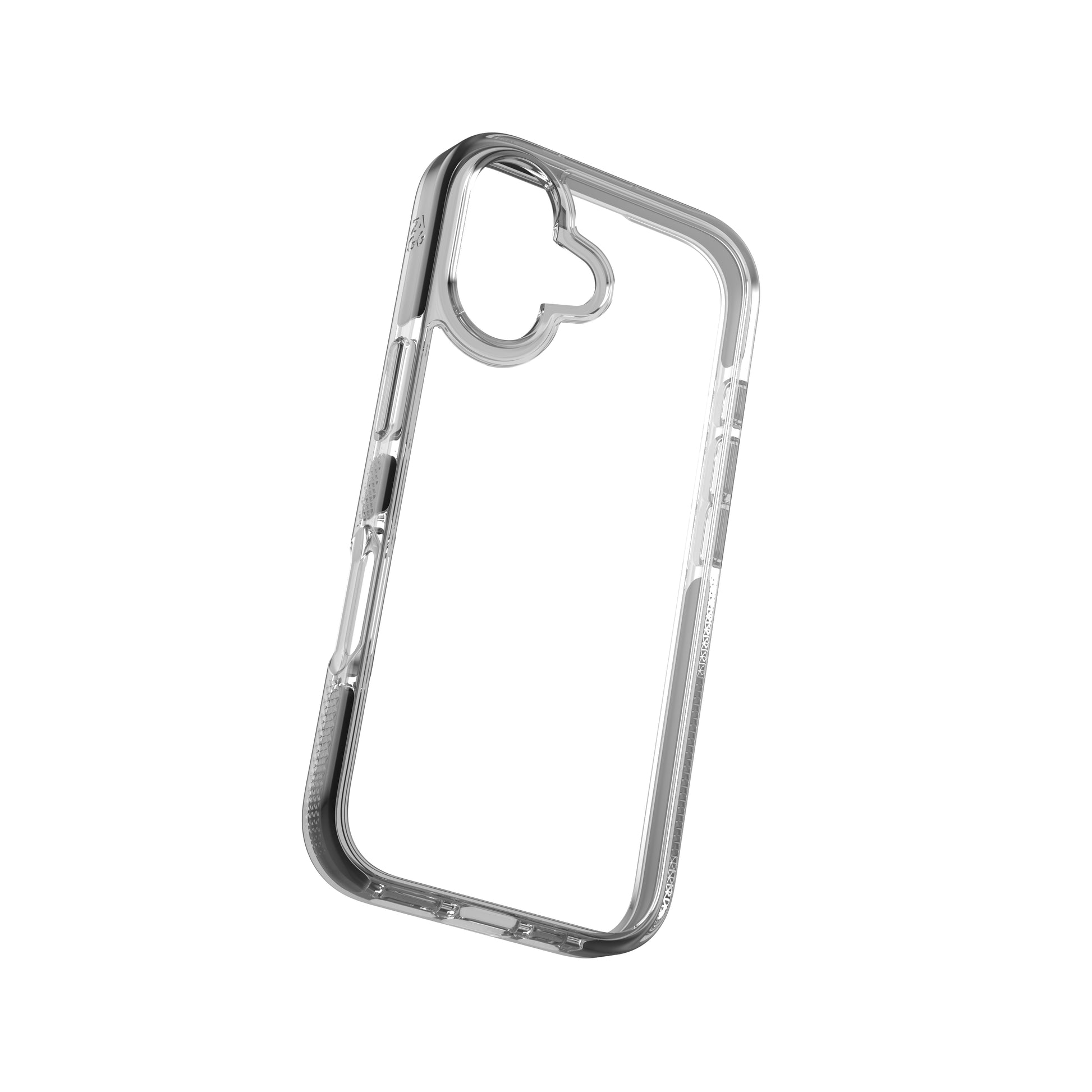 ZAGG Santa Cruz – Backcover – für Apple iPhone 17, Graphen, schwarz/transparent, bis 4 m sturzsicher