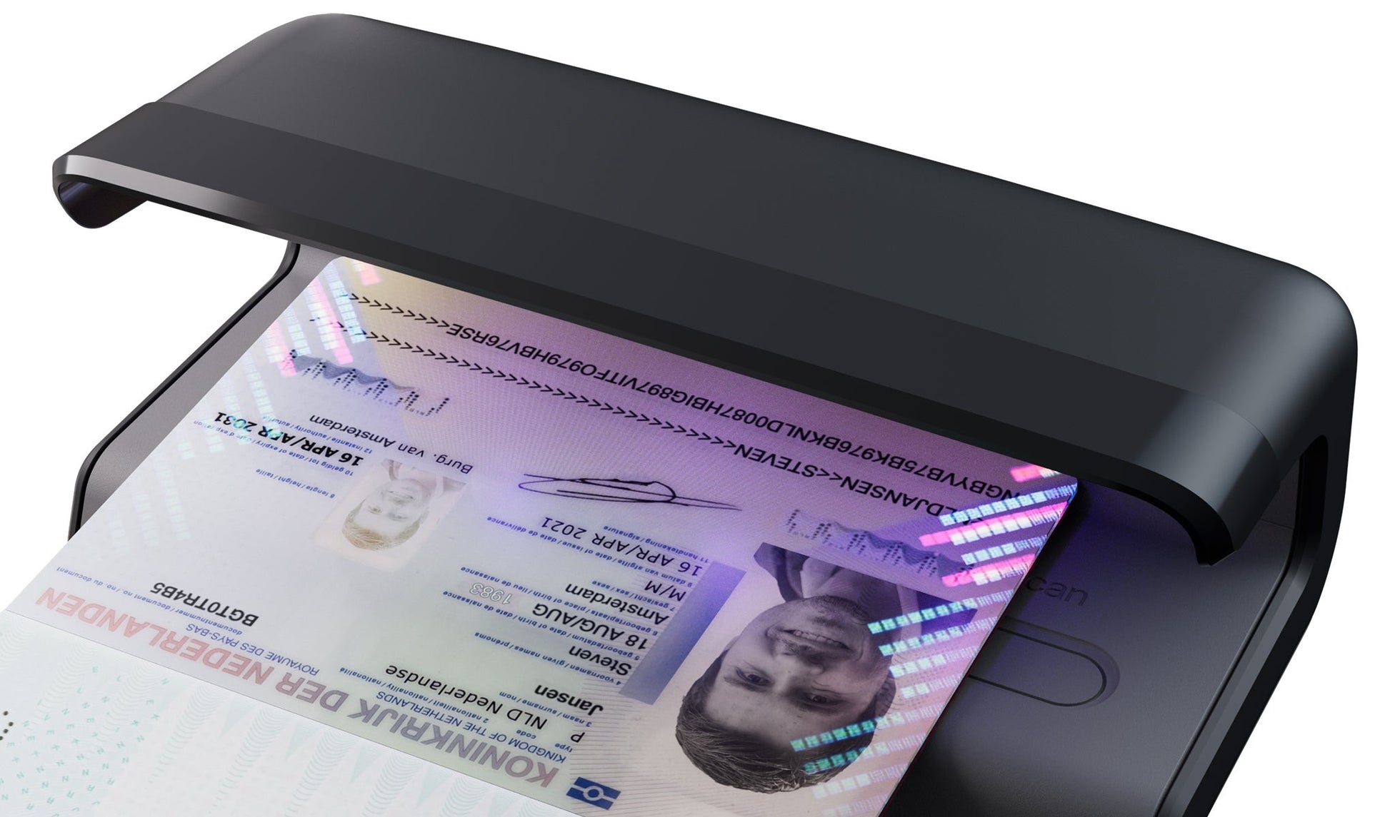 Safescan 55 – UV-Banknotentester, UV (LED), Schwarz