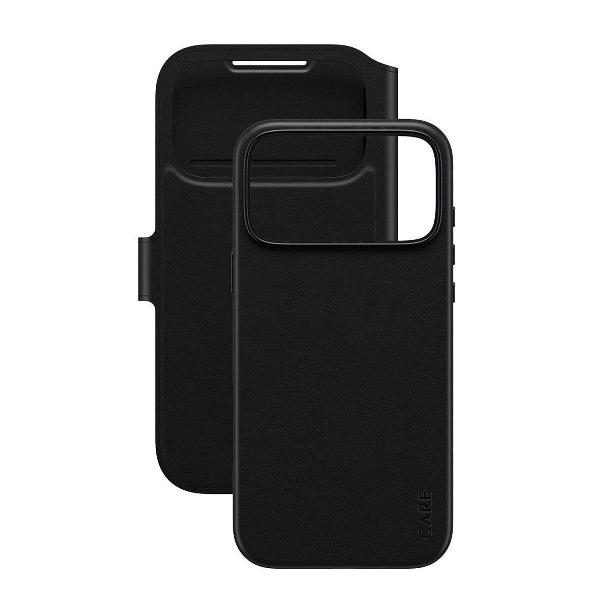 PanzerGlass Booklet-Hülle Tango – für Apple iPhone 17 Pro Max – schwarz – Kunstleder, MagSafe-kompatibel