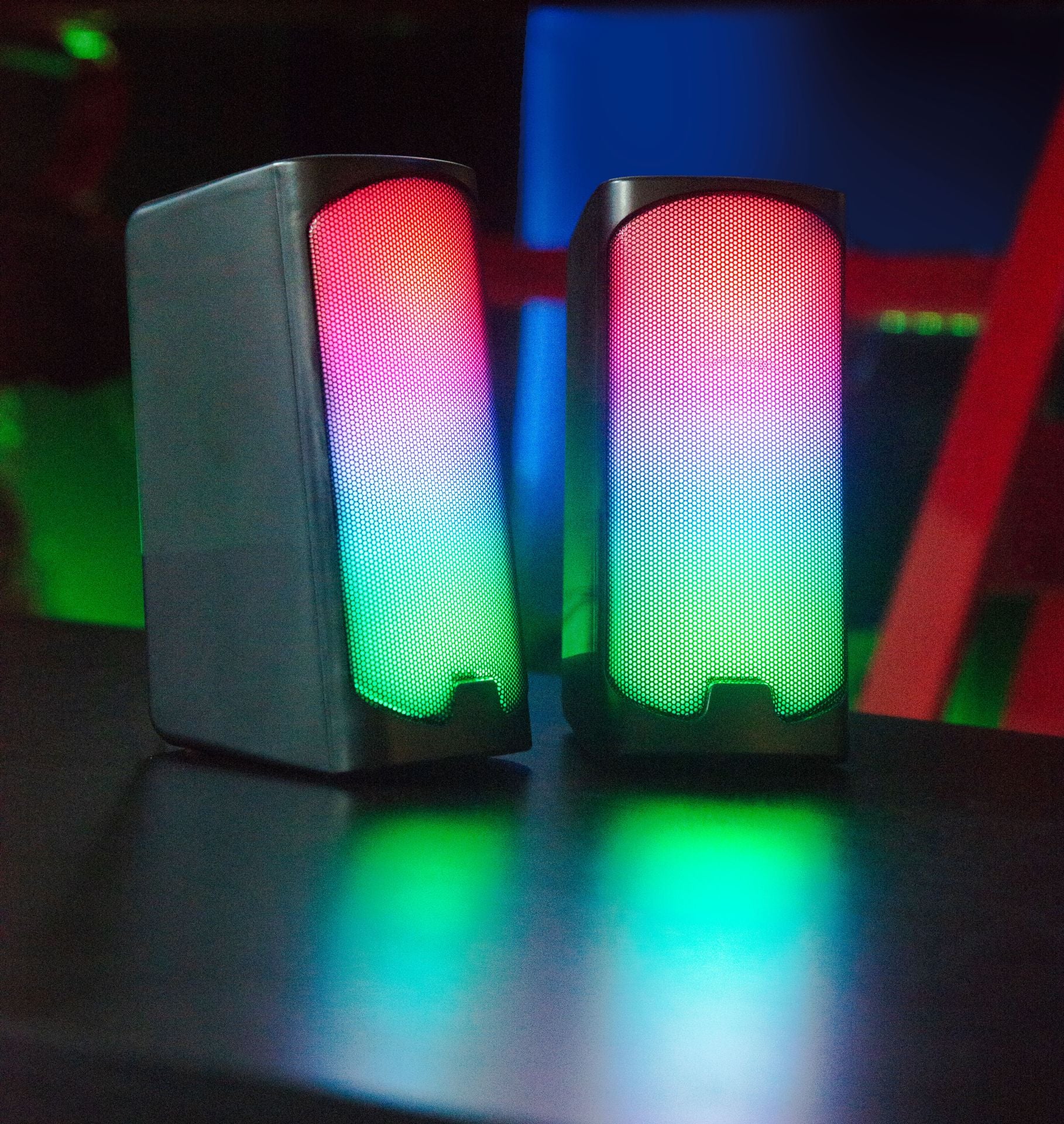 Speedlink TONOS Gaming Lautsprecher SL-810009 RGB – Stereo, Bluetooth