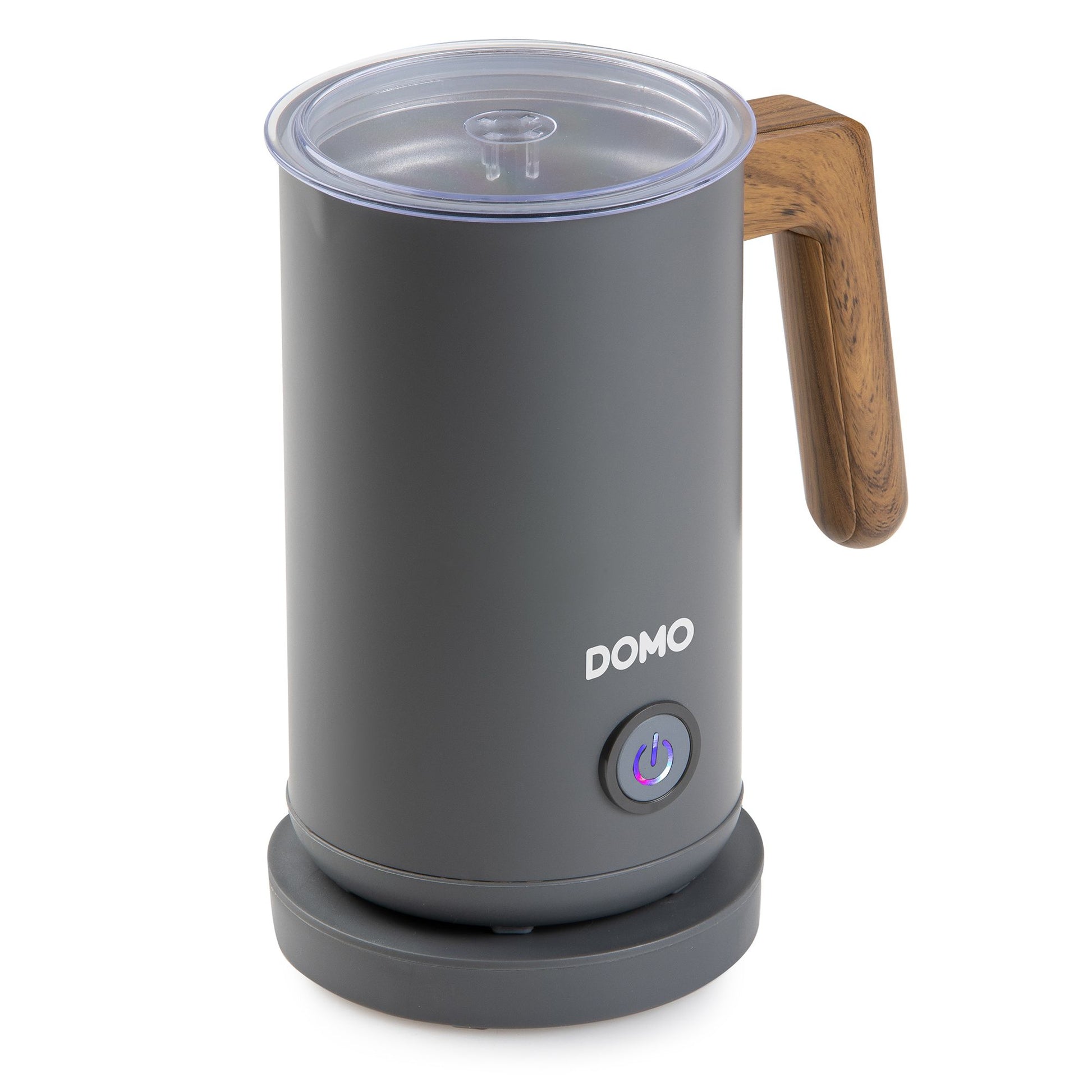 Domo Milchaufschäumer DO745MF – 300 ml, 500 W, Teflonbeschichtet – Grau
