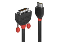 Lindy HDMI (Stecker) auf DVI (Stecker) Adapter, Single Link, 50 cm