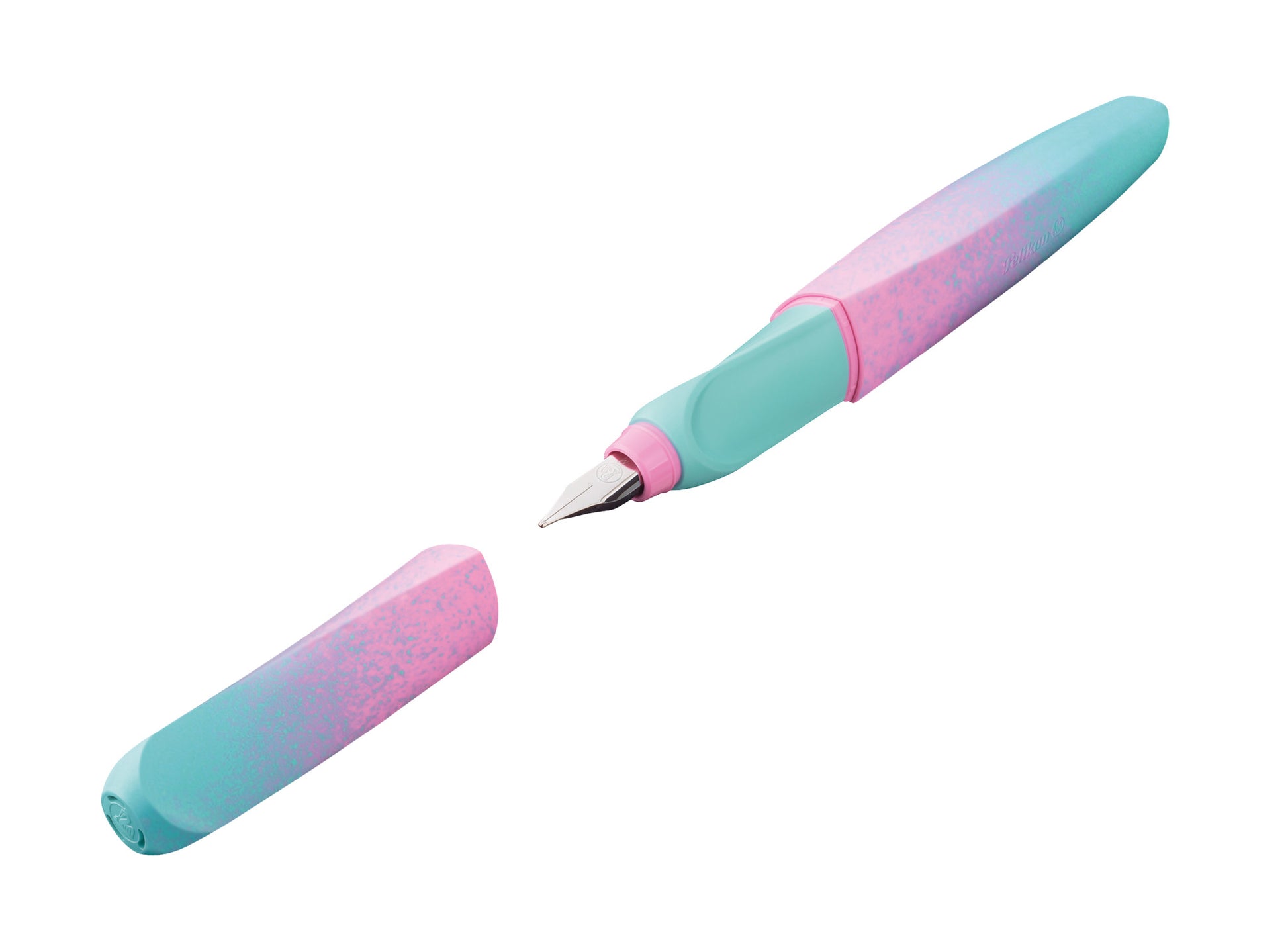 Pelikan Twist – Füllfederhalter – M – Mint/Rosé – Edelstahl
