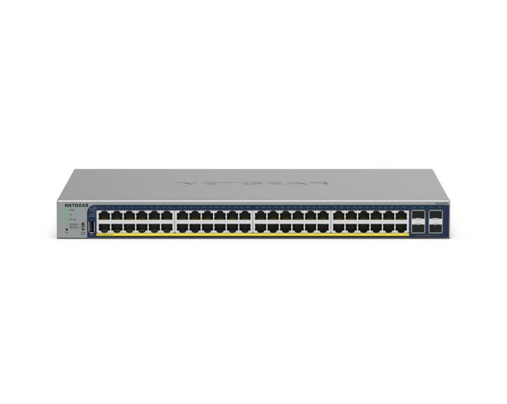 NETGEAR GS728TP – Managed Switch – 24×GbE, 4×SFP, L2+/L3, PoE+ 190 W, 19" Rack