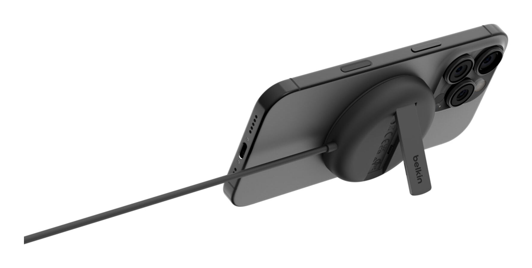Belkin BOOSTCHARGE PRO Qi2 Ladegerät – Qi, magnetisch, inkl. Netzteil