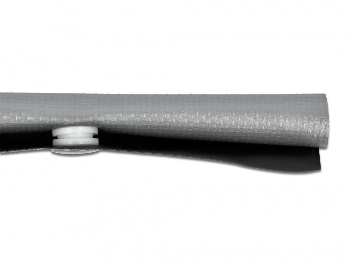 DeLOCK Kabelschlauch – 5,0 cm, Grau