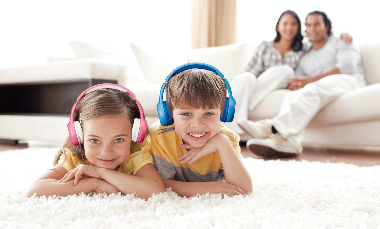 Lenco HPB-110 Kinderkopfhörer – On-Ear, Stereo, Kabel + BT, 3,5 mm Klinke, Rosa, BT 5.0