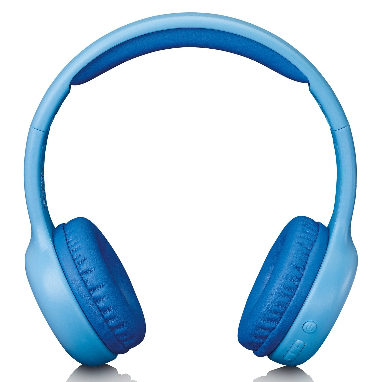 Lenco HPB-110 Kinderkopfhörer – On-Ear, Stereo, Kabel + BT, 85 dB Lautstärke-Limit, Blau, BT 5.0