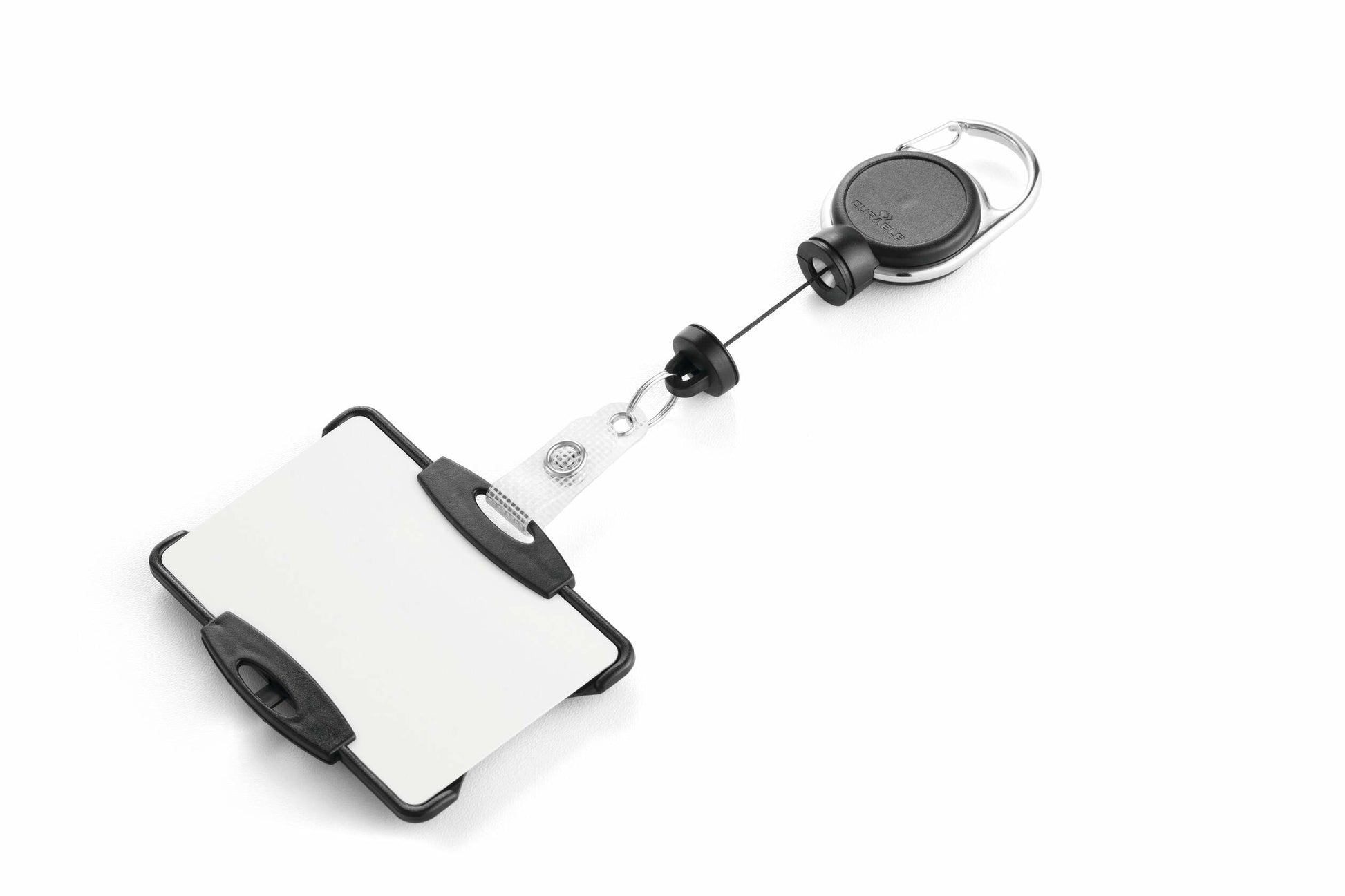Durable Ausweishalter – 87 × 54 mm, transparent, für 1 Betriebs-/Sicherheitsausweis